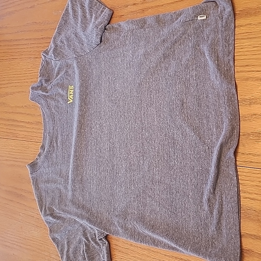 Vans Gray Womens T-Shirt - Picture 9 of 10